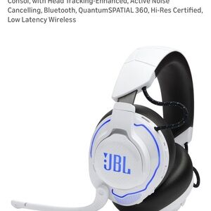 JBL White and Black Gaming Headset
